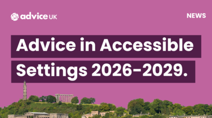 Advice in Accessible Settings 2026-2029.